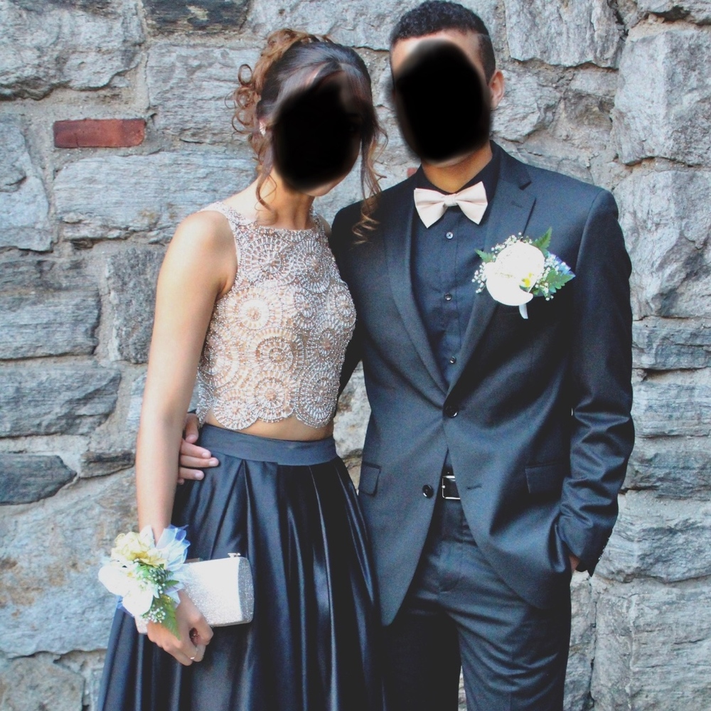 Women-PROM Formal Long Evening TWO PIECE Ball